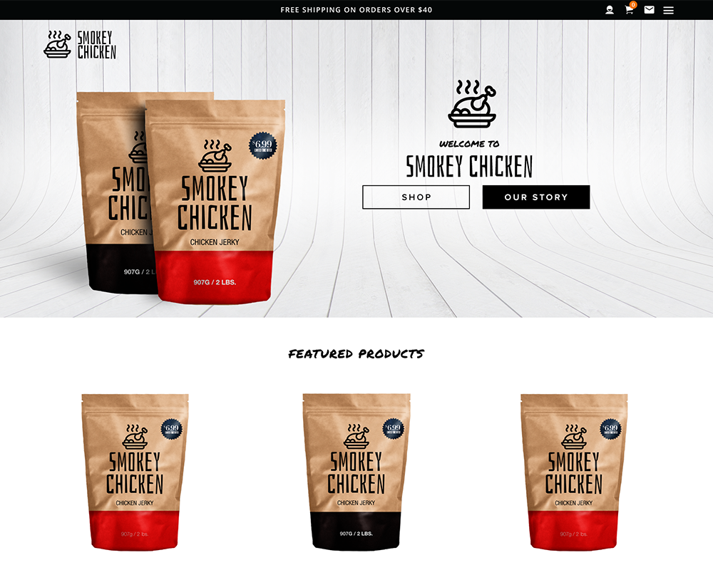 Smokey Jerky - Food Related Premium Shopify Theme